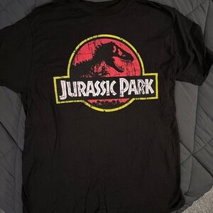 Jurassic Park Black T-Shirt
